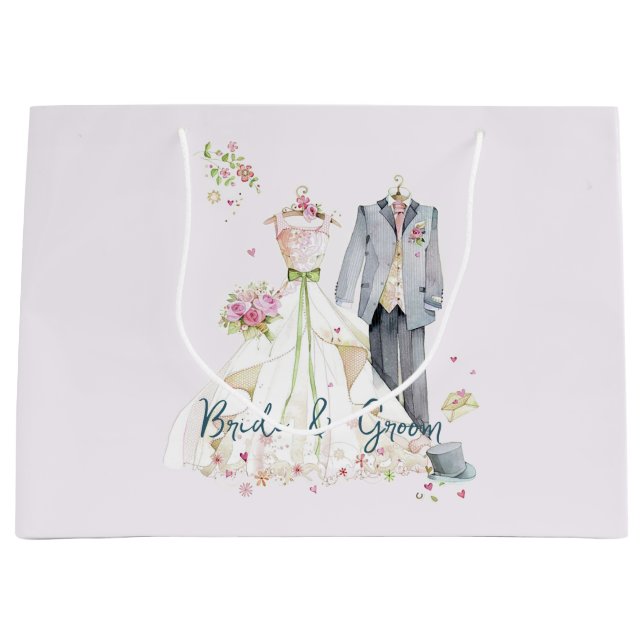 Brud & Brudgum Bröllopsklänning  (Framsidan)