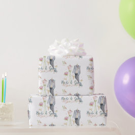 Brud & Brudgum Bröllopsklänning Presentpapper