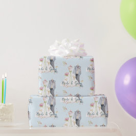 Brud & Brudgum Bröllopsklänning Presentpapper