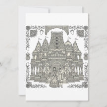 Brud & Brudgum Hindu Grand Temple