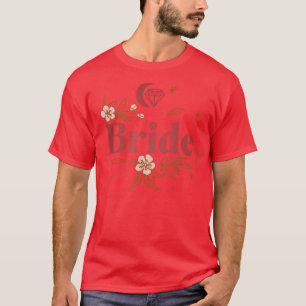 Brud Brudtärna Familj Bröllop Möhippa T Shirt