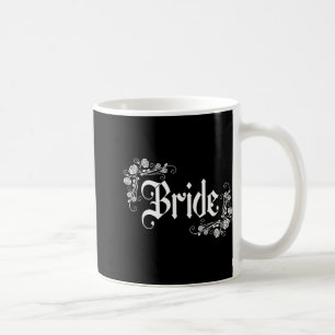 Brud Brudtärna Låt oss gå tjejer 2024 Gothic Bröll Kaffemugg