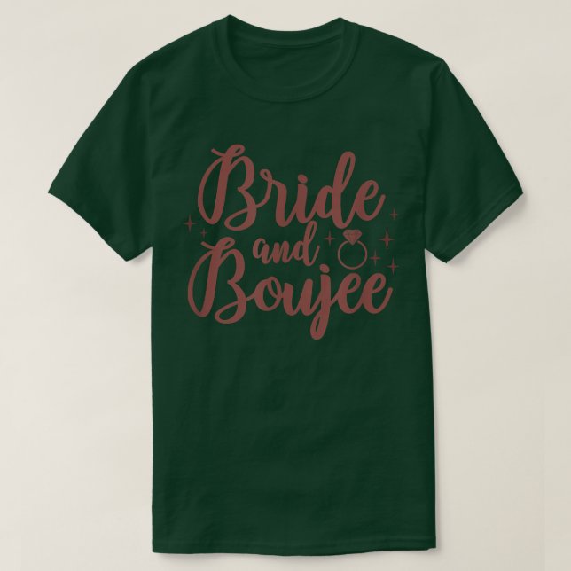 Brud & brudtärnor Möhippa Brud och B T Shirt (Design framsida)