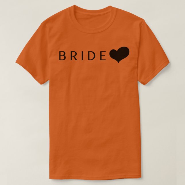 Brud Cute T Shirt (Design framsida)