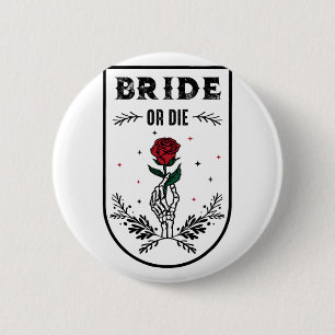 Brud eller dö Bröllop Bachelorette-fest Skräckhave Knapp