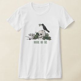 Brud eller dö irländsk blomster skalle möhippa fes t shirt