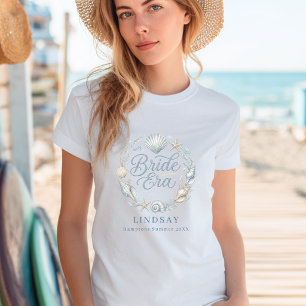 Brud Era! Elegant Strand Brud Snigelskal T Shirt
