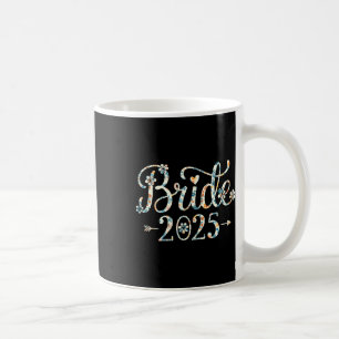 Brud Est 2025 Gift Bröllop Bröllopsfest Senterpart Kaffemugg