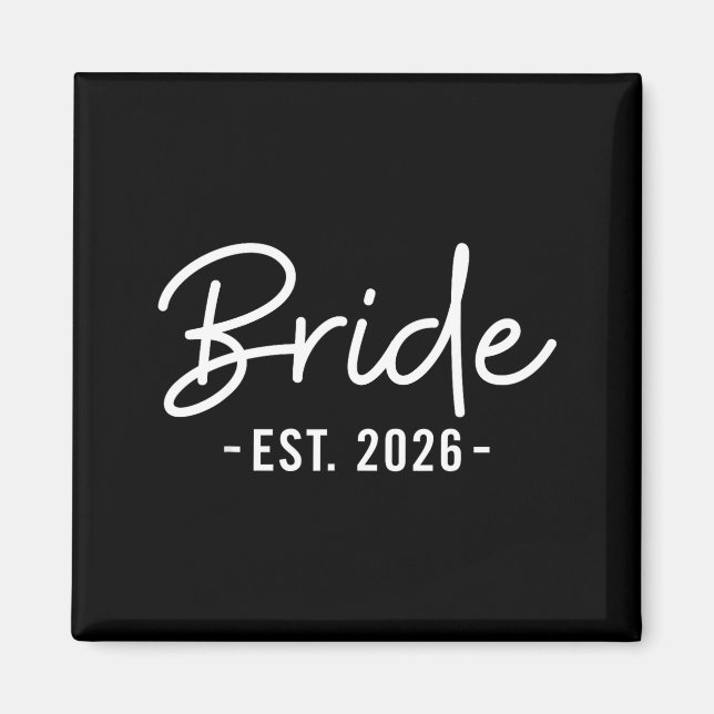Brud Est 2026 Blivande Fru Brud Att Vara Magnet (Framsidan)