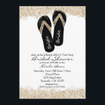 Brud flip flop sandaler sommar strand bröllop inbjudningar<br><div class="desc">Brud flip flop sandaler sommar strand bröllopsinbjudan.</div>