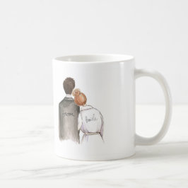 Brud för bulle för framtida man för herrskapDk-Br Kaffemugg