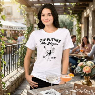 Brud framtida mrs personligt namn Framtida T Shirt