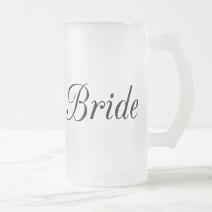 Brud Frostat Ölglas