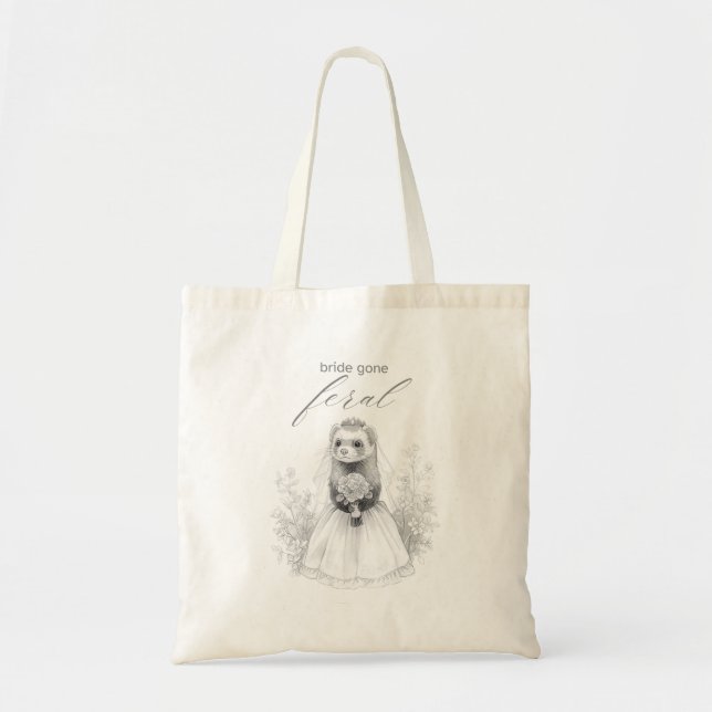 "Brud Gått Vild” Rolig Sängkammar Design Tygkasse (Framsidan)