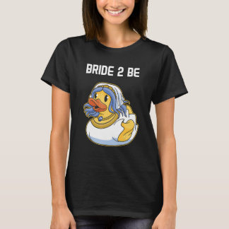 Brud Gummi Anka Party Flickor Henfest T Shirt