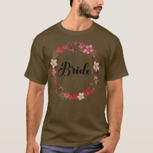 Brud Henfest Blomsterkrans Brudlag 212 T Shirt