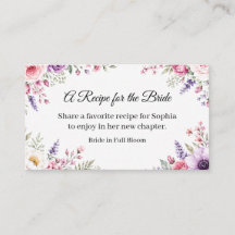 Brud i full blom Floral recept