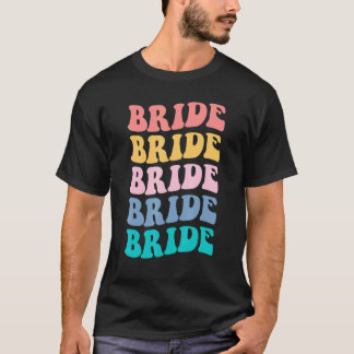 Brud Jag Gör Besättning Retro Möhippa Brud T Shirt