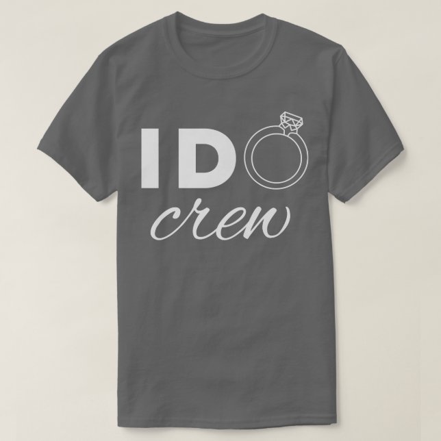 Brud jag gör besättning Retro möhippa Rollig hönsn T Shirt (Design framsida)