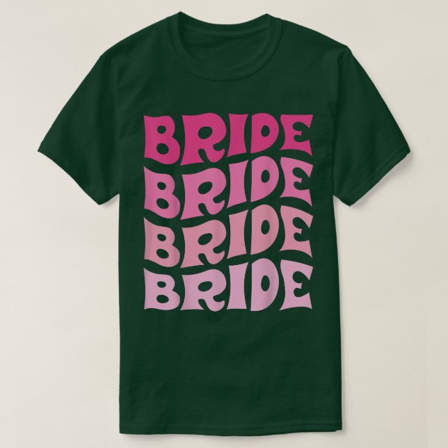 Brud Jag Gör Besättning Retro Möhipparty Brud Bri T Shirt (Design framsida)