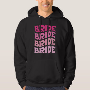 Brud Jag Gör Besättning Retro Möhipparty Brud Brud Hoodie