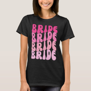 Brud Jag Gör Besättning Retro Möhipparty Brud Brud T Shirt