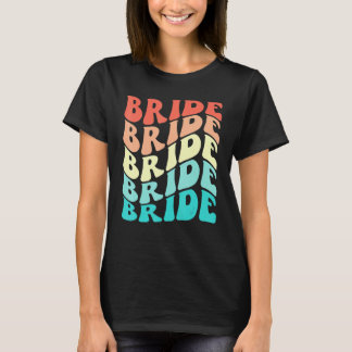 Brud Jag Gör Besättning Retro Sängkammarparty Brud T Shirt