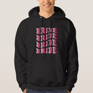 Brud Jag Gör Besättning Retro Senterfest Brud Brud Hoodie
