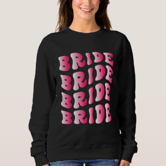 Brud Jag Gör Besättning Retro Senterfest Brud Brud T Shirt