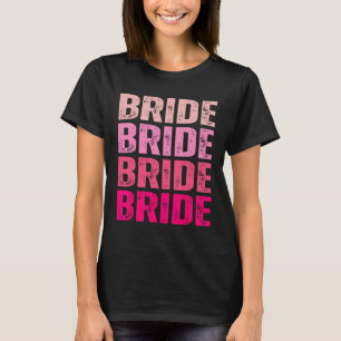 Brud jag gör besättning som gifter sig rosa möhipp t shirt