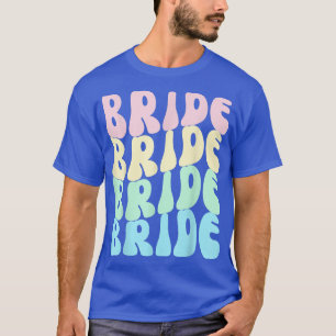 Brud jag gör crew retro möhippa brud brud t shirt