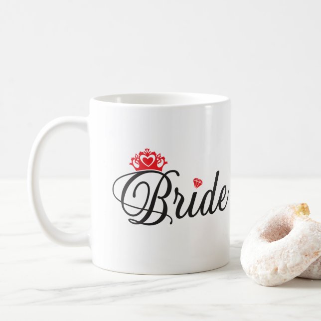 Brud   kaffemugg (Med munk)