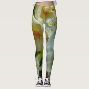 Brud- lägga benen på ryggen för leggings