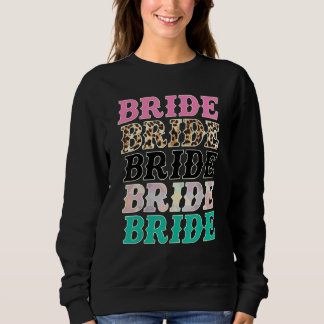 Brud Leopard Rodeo Cowgirls Systerfest Firande Vi T Shirt
