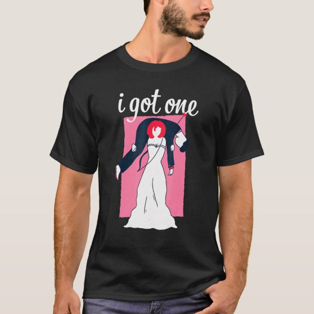 Brud Make - Äktenskap T Shirt (Framsida)