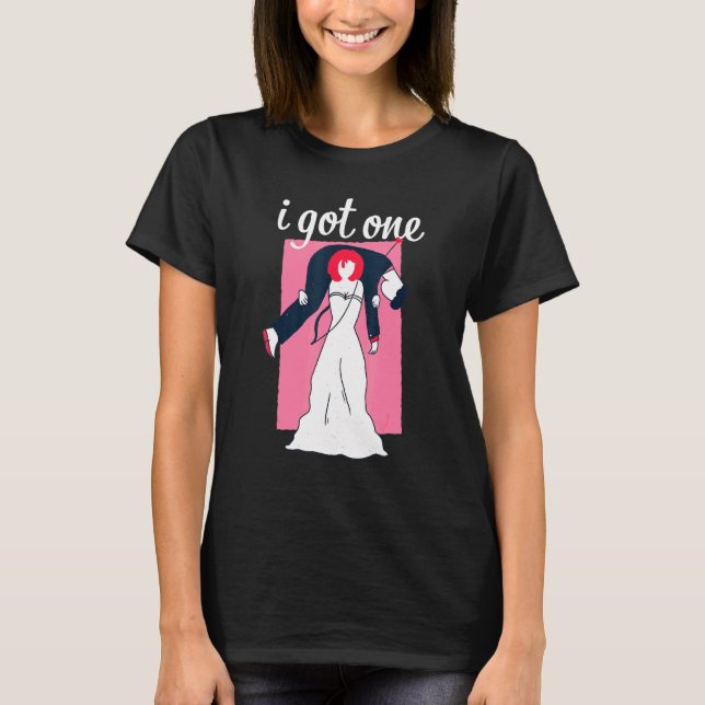 Brud Make - Äktenskap T Shirt (Framsida)