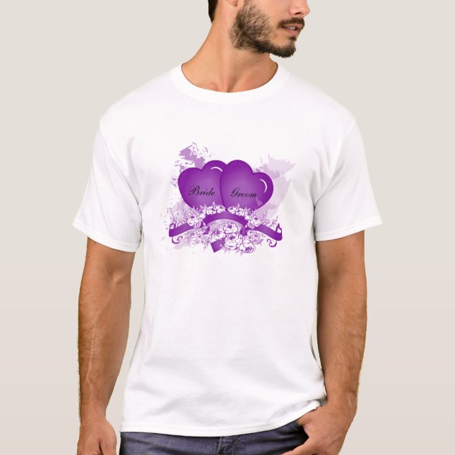 Brud mall för personligT-tröja T Shirt (Framsida)