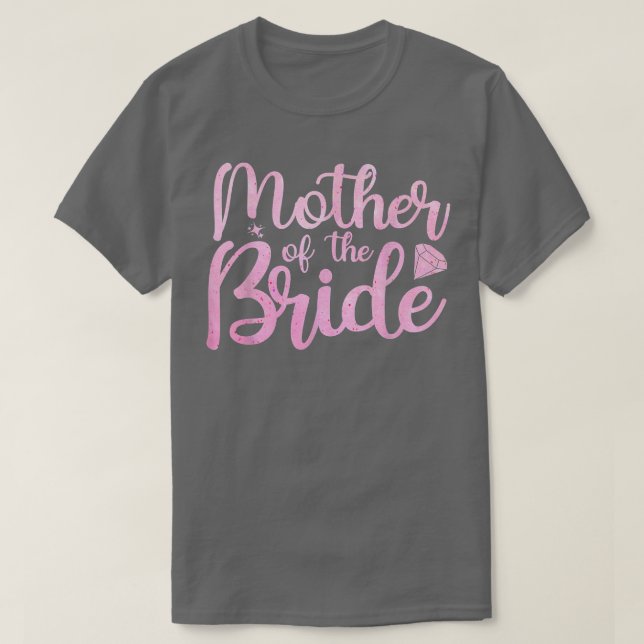 Brud Mamma Brud Fest Kvinnor Mor Bröllopsfest B T Shirt (Design framsida)