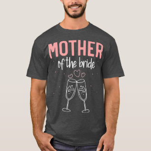 Brud Mamma Möhippa Bröllopsfest Kvinnor B T Shirt