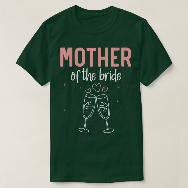 Brud Mamma Möhipparty Brudvisning Kvinnor B T Shirt (Design framsida)