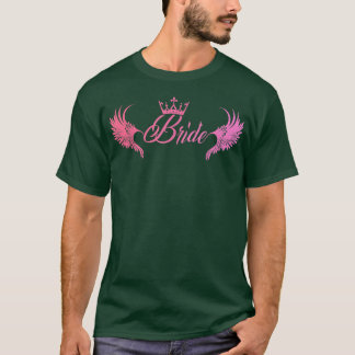 Brud Möhippa Bröllop Brudtjänare Höna T Shirt