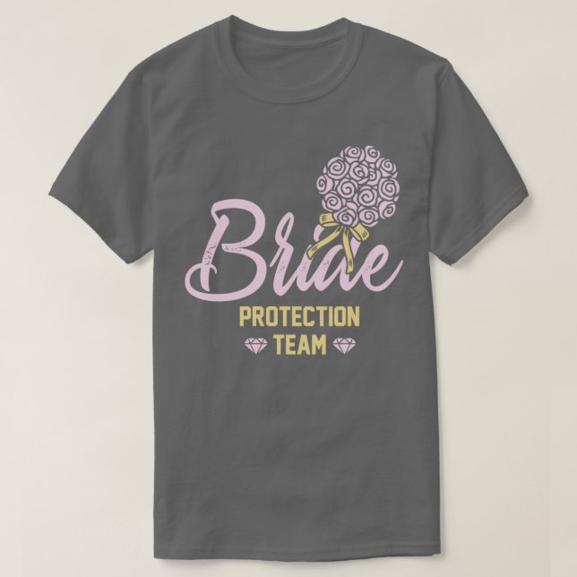 Brud möhippa bröllop JGA T Shirt (Design framsida)