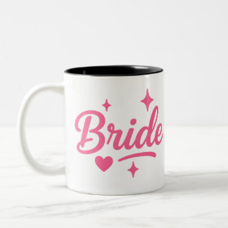 Brud Neon Rosa Två-Tonad Mugg