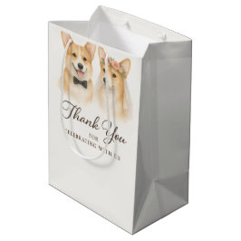 Brud Och Brudgum Corgi Bröllopsgåva Tack