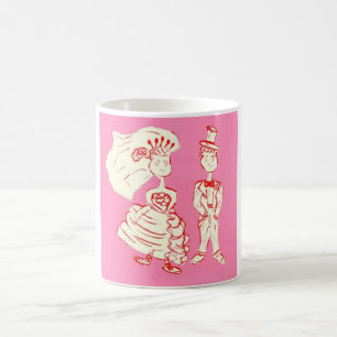 Brud och brudgum kaffemugg