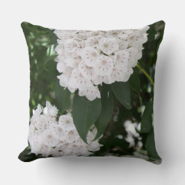 Brud och Brudgum Vit Mountain Laurel Kudde
