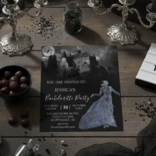 Brud på Frankensteins Bachelorette Halloween Invi Flygblad