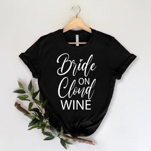 Brud på molnvin Rolig sängvätningsparty för möhi T Shirt