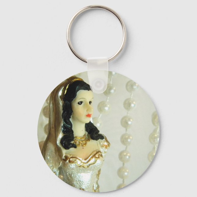 Brud- pärlor nyckelring (Framsida)