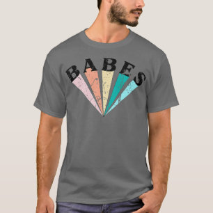 Brud Retro Söt Brudtärna Sängkammar- Festlig Par T Shirt
